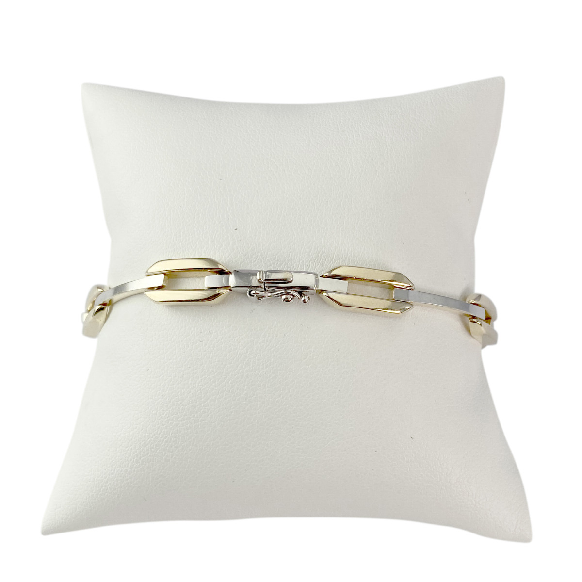 Bracelet d'occasion 2 ors 750 19 cm