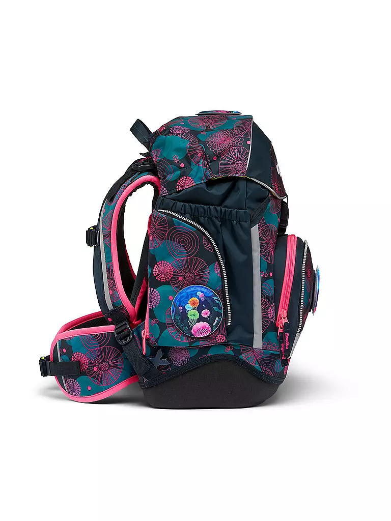 ERGOBAG Schultaschen Set 6-tlg. Pack - KorallBär blau