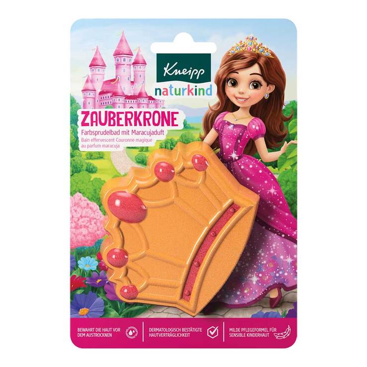 Kneipp naturkind Zauberkrone Farbsprudelbad, 1 St