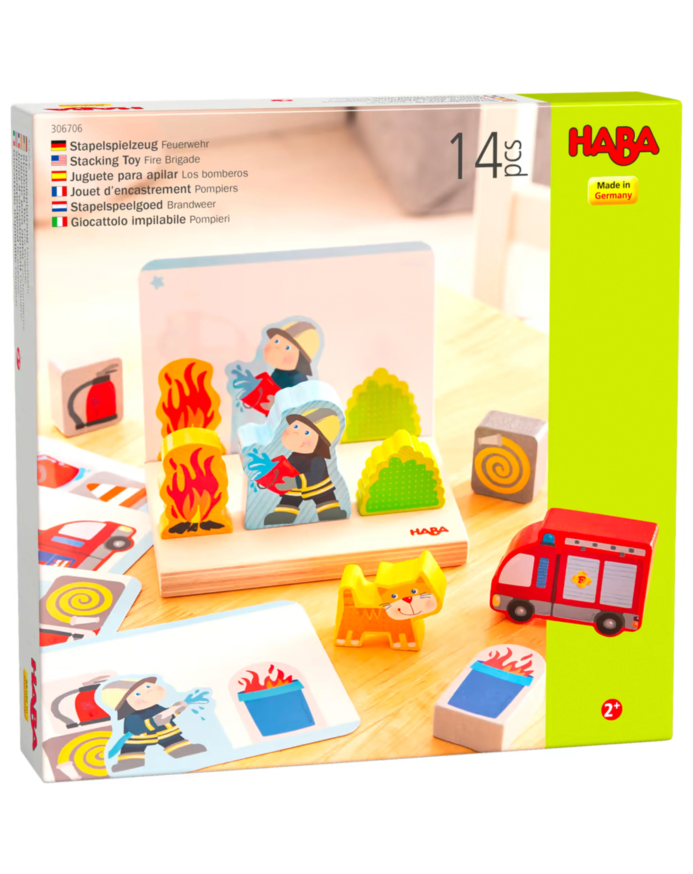 Stapelspiel FEUERWEHR 14-teilig