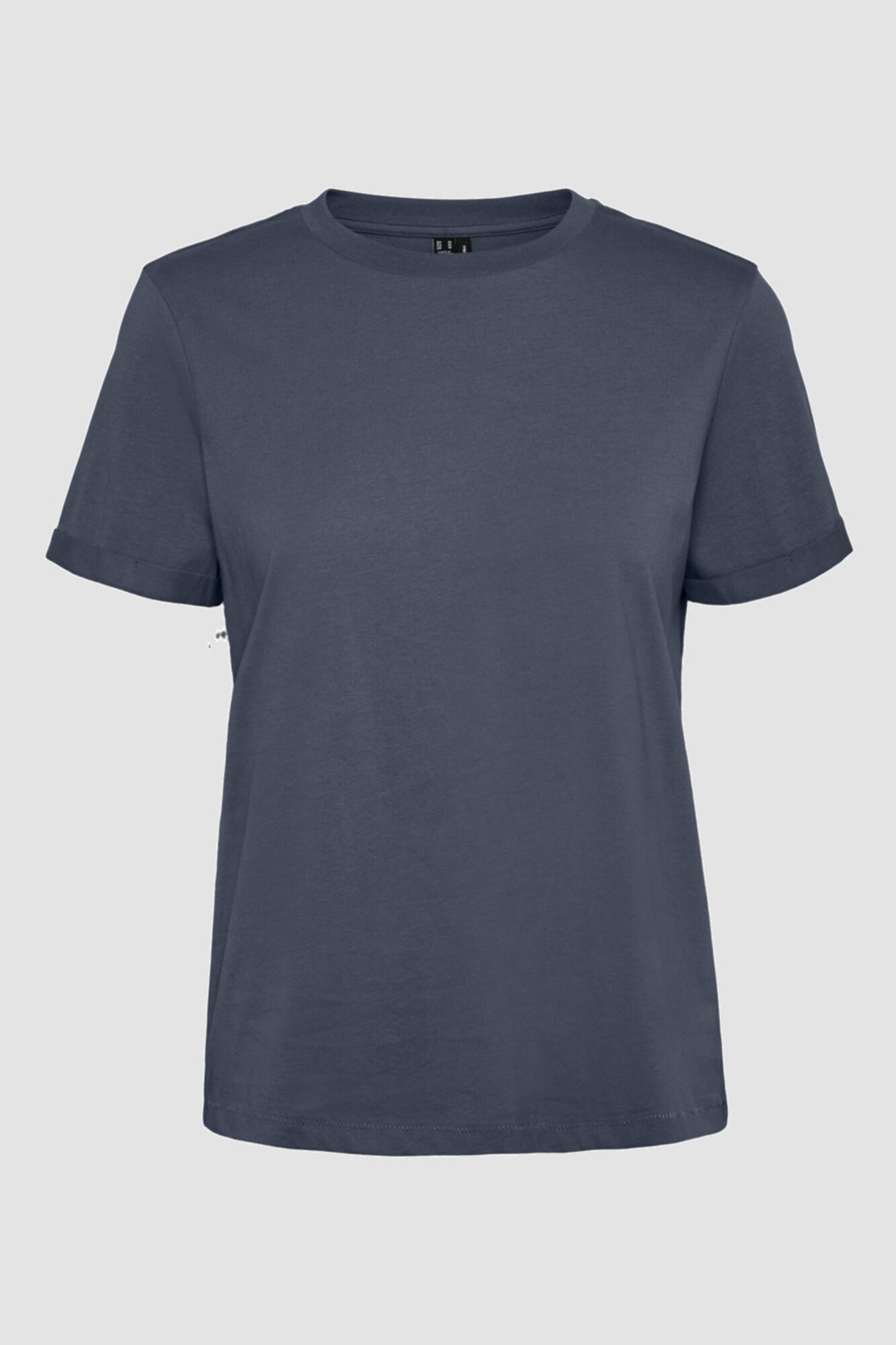 Camiseta básica de manga curta - Azul