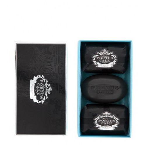 Portus Cale Conjunto Sabonetes Black Edition 3x150g