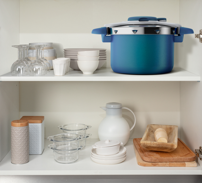 CLIPSOMINUT'® DUO 7 L Cocotte-minute® Bleu Boréal