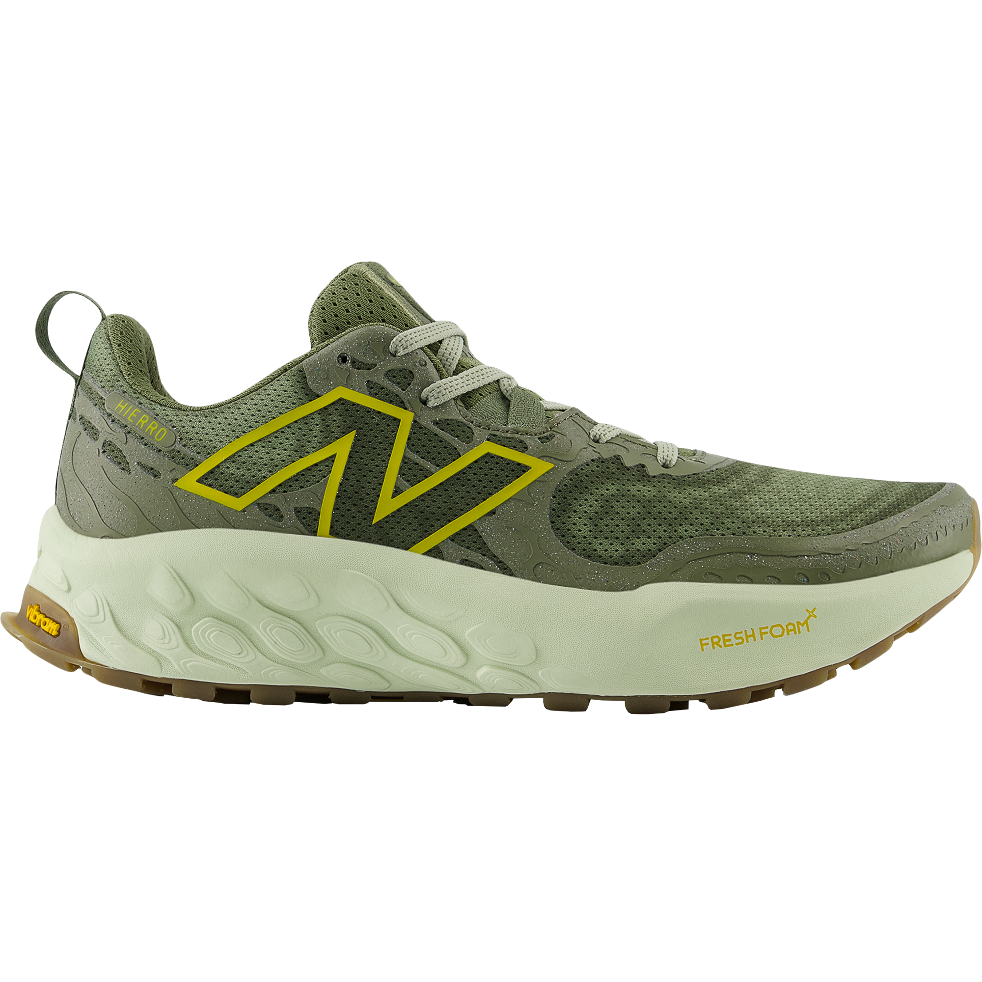 New Balance Fresh Foam X Hierro v8 D Trailrunningschuhe Herren dark olivine