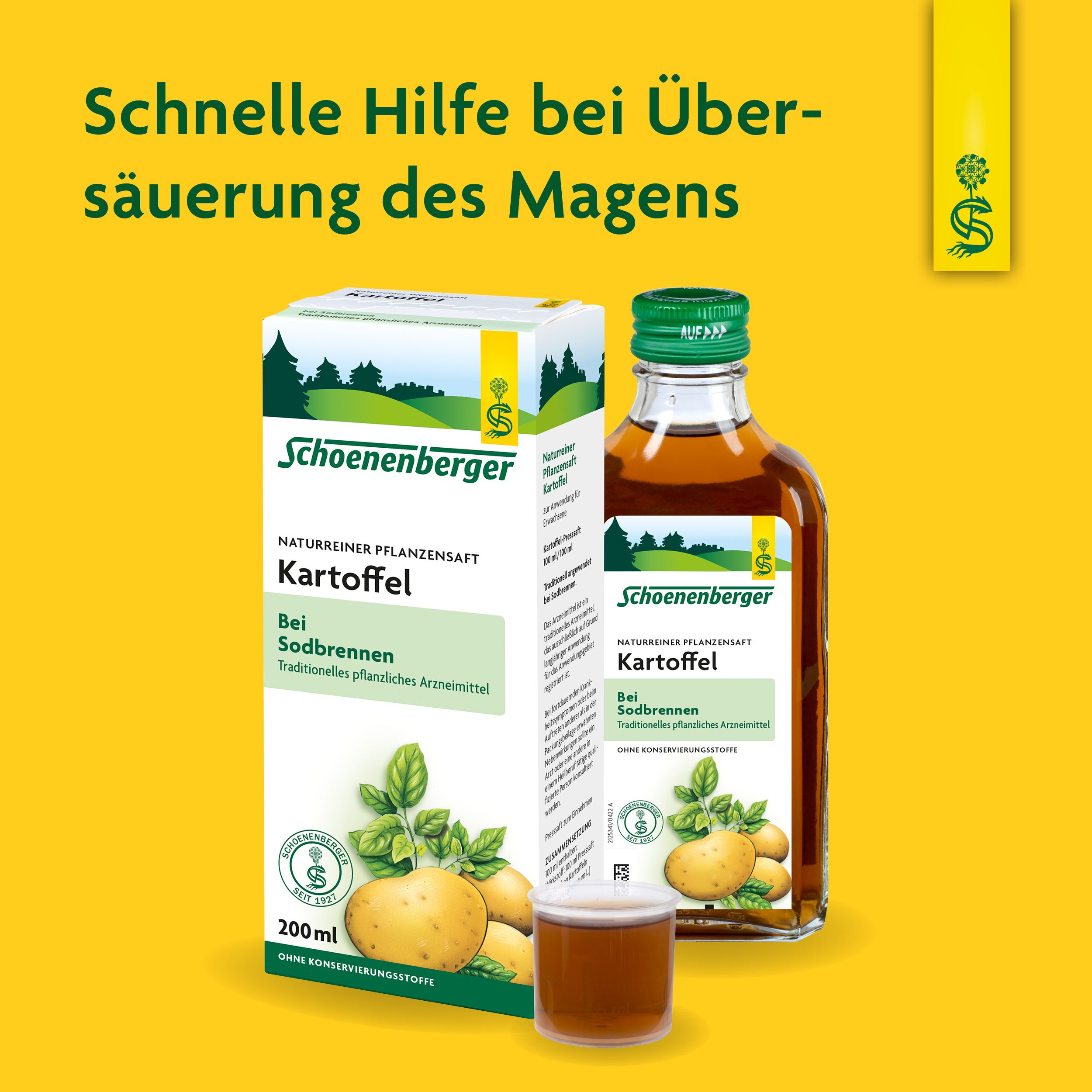 Schoenenberger® Pflanzensaft Kartoffel