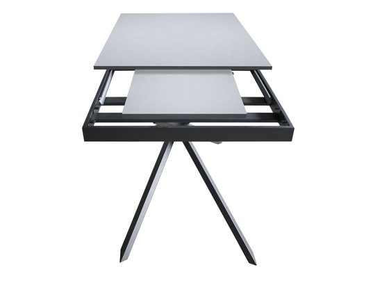 ITYHOME - Table de salle à manger Table extensible ganty 120/180x80cm noyer