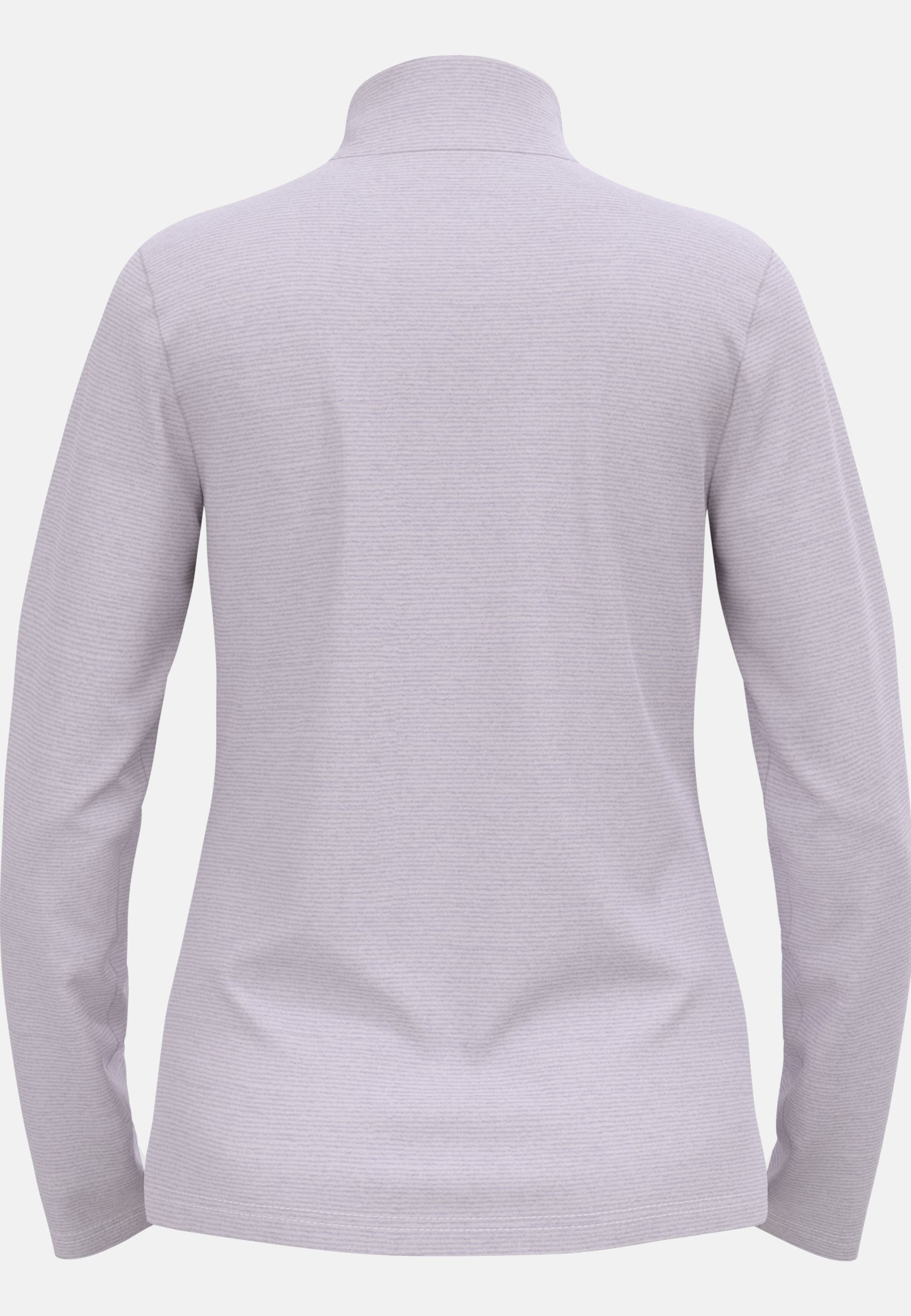 Damen Roy Mid Layer mit Halbreissverschluss in misty lilac - gray ridge
