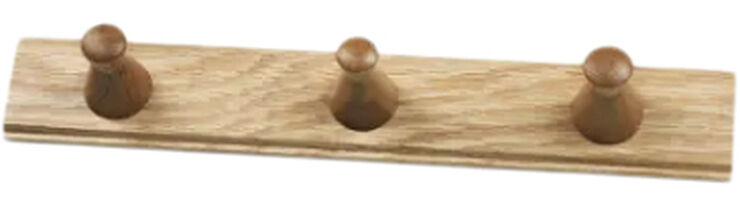 FDB Møbler Q3 - Allé - Knager Natural brown