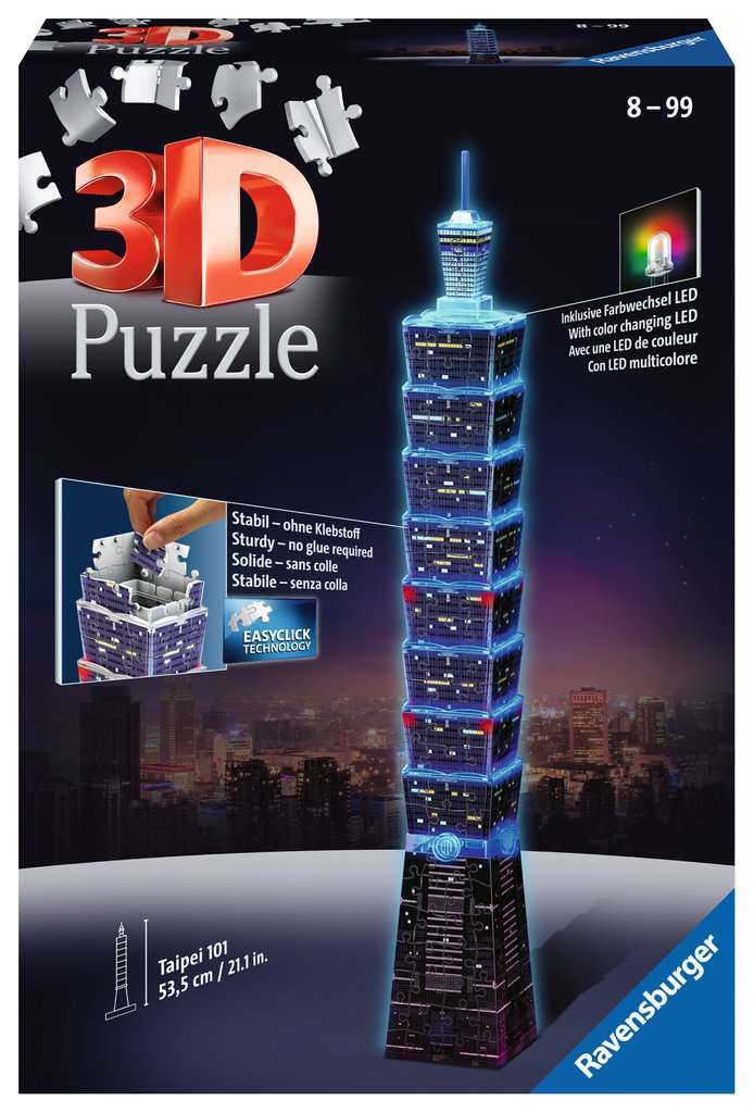 Ravensburger Spiel Taipei 101 bei Nacht