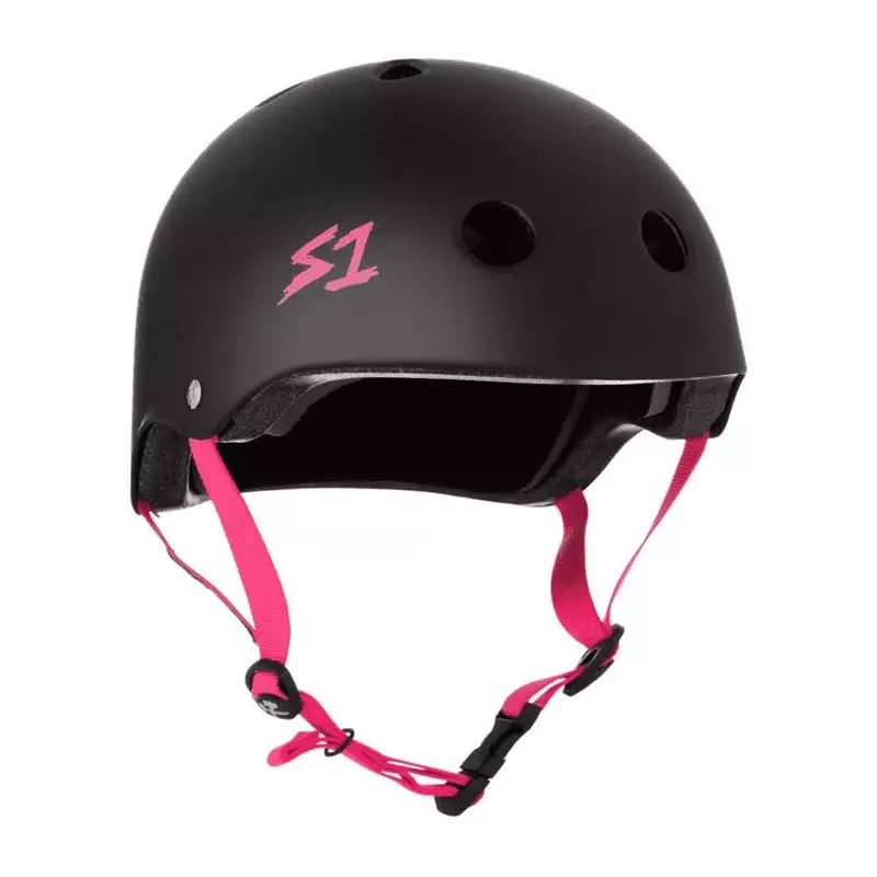 Casque S-ONE Lifer Matte black pink straps
