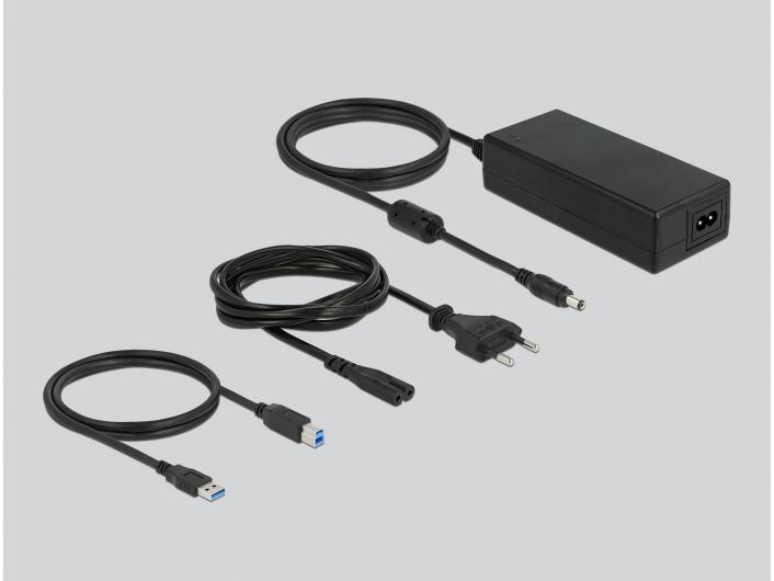 Delock USB-Hub 16-Ports und Schalter Stabiler USB Hub von Delock im Metallgehäuse