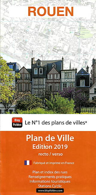 BLAY FOLDEX - PLAN DE ROUEN