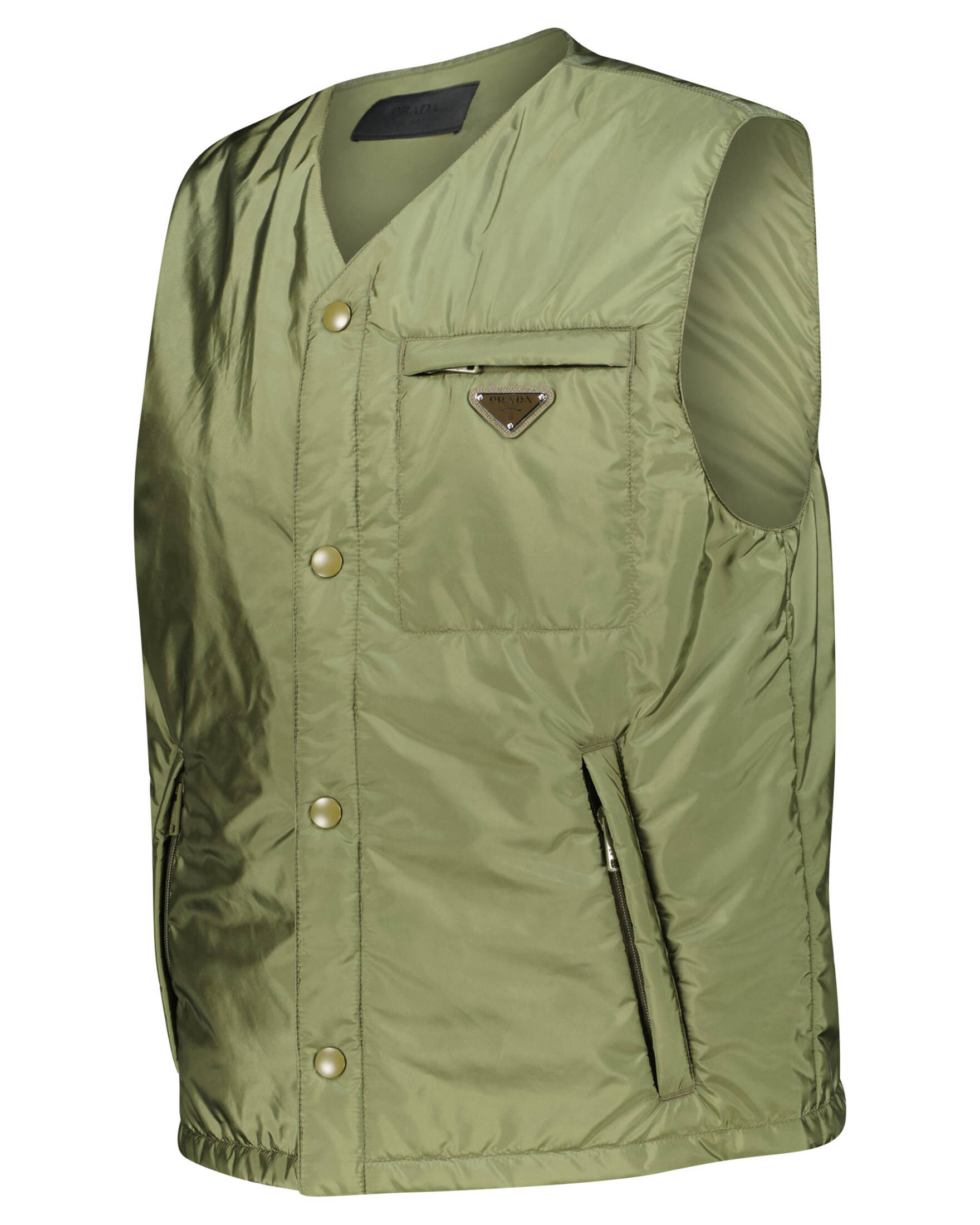 Prada| Herren Weste aus Re-Nylon