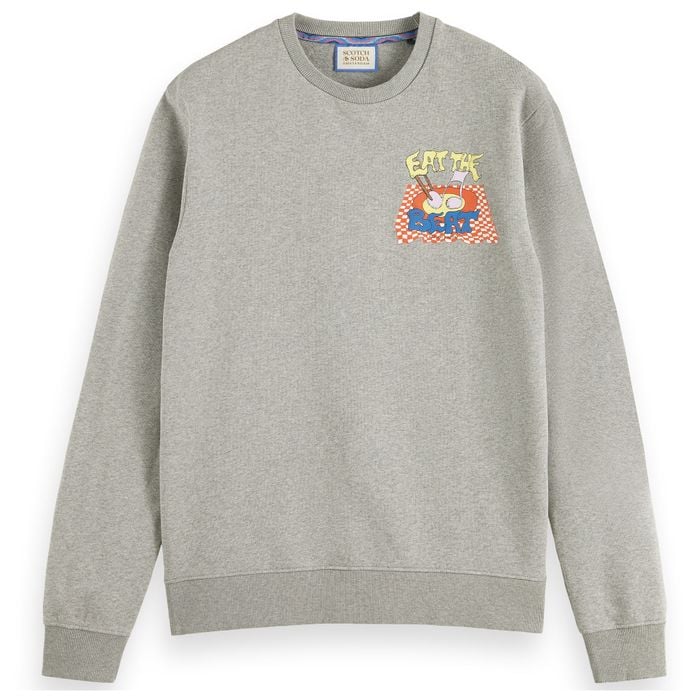 Scotch & Soda Artwork Sweater Heren