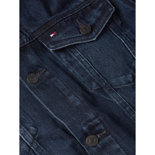 Tommy Hilfiger Trucker Denimjakke, Trail Blue Black, XXL
