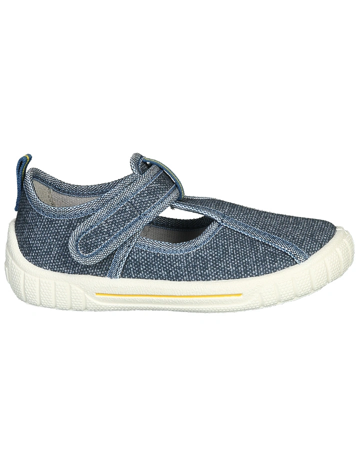 Klett-Spangenhausschuh BILL - DENIM in blau
