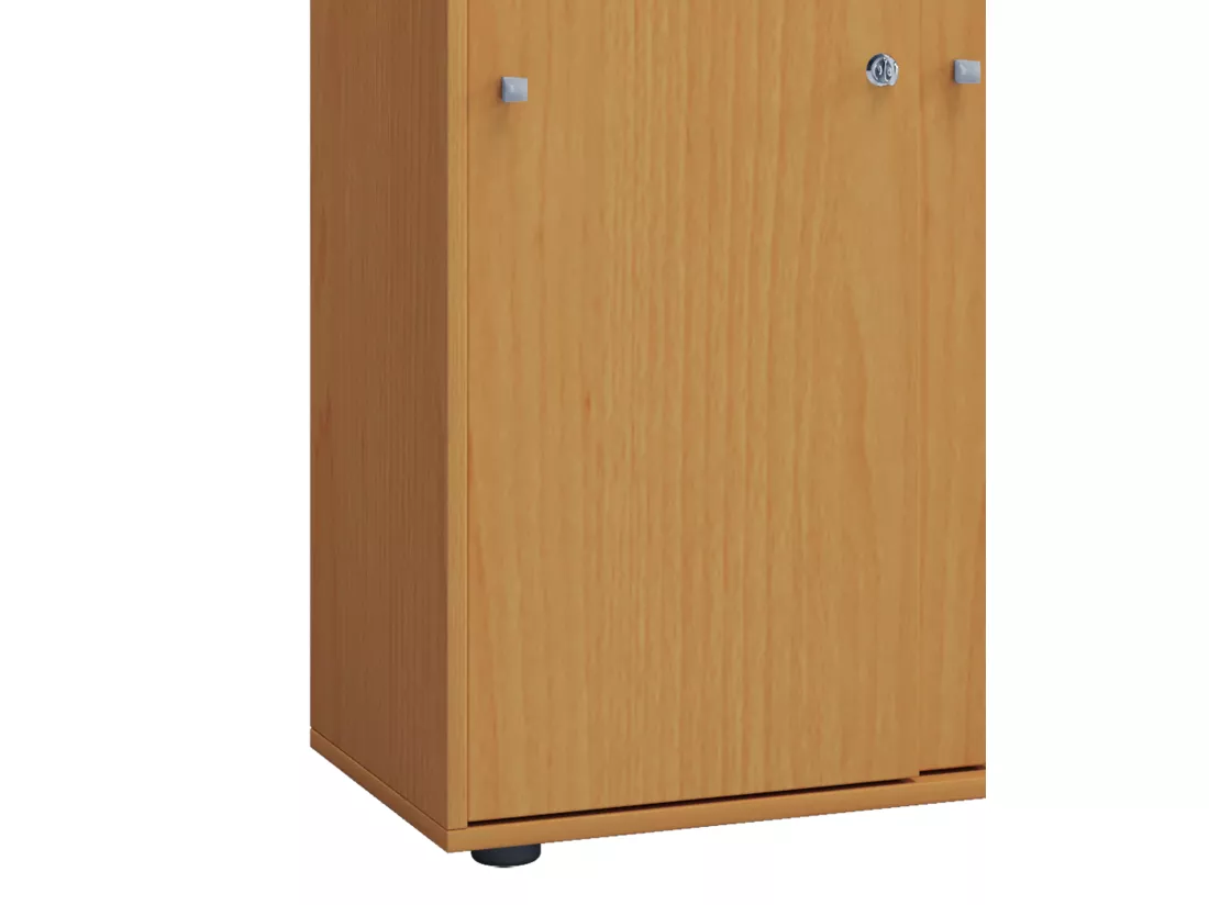Armoire de bureau portes coulissantes Lona 5x