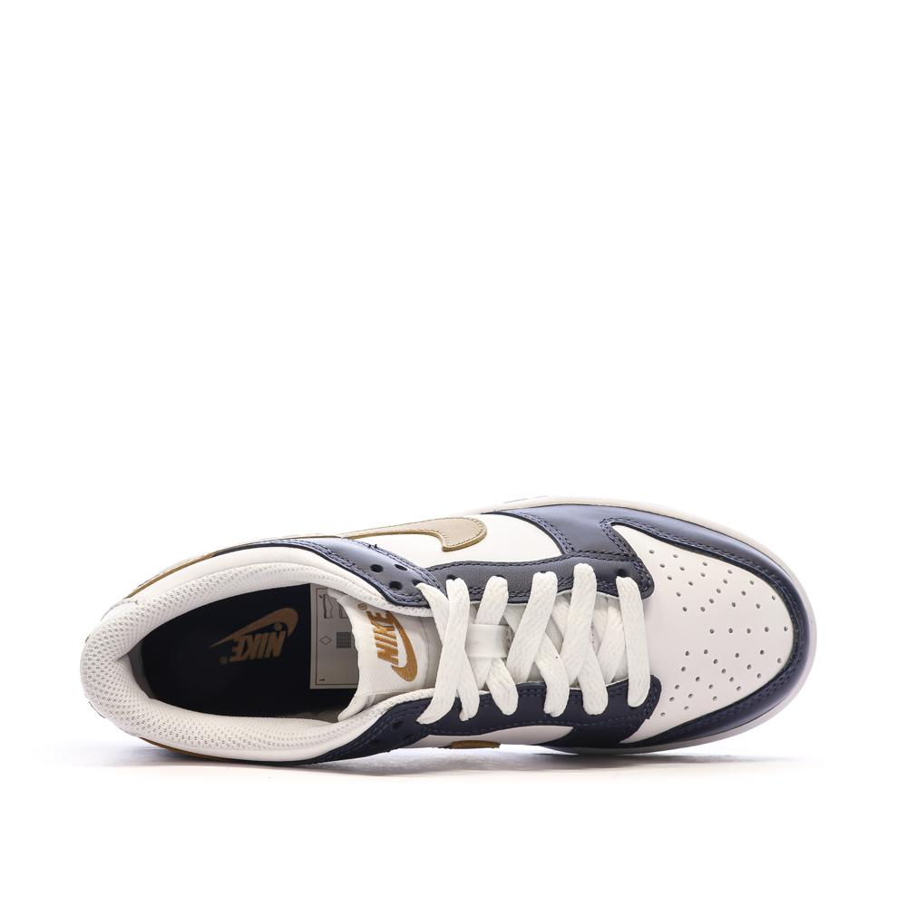Nike Baskets Bleu/Marron Junior Nike Dunk Low