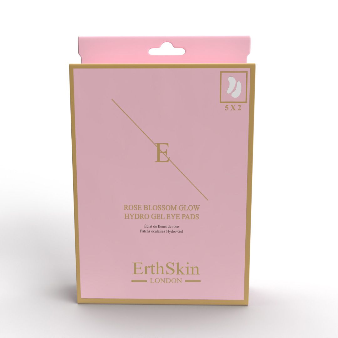 Erth skin london Rose Blossom Glow Hydro-Gel-Augenpads