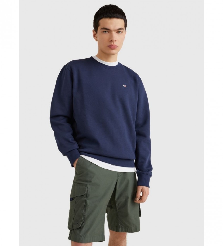 Moletom Tommy Jeans azul-marinho
