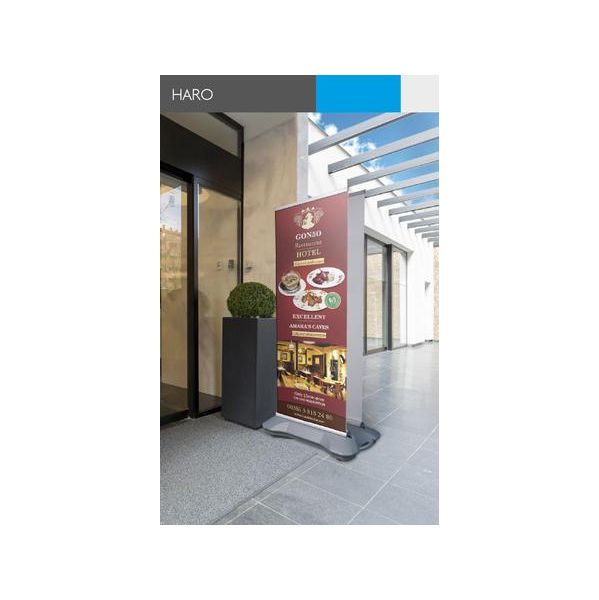 4Paper Refillable Base Banner Haro (2000x800mm)