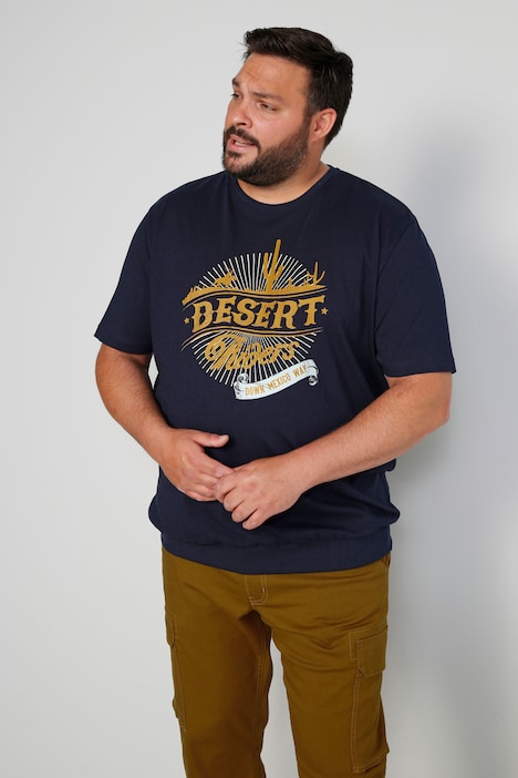 Boston Park T-Shirt, Halbarm, Dessert Print, Rundhals, bis 80/82