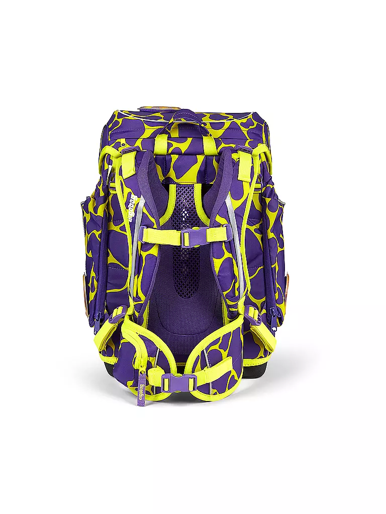 ERGOBAG Schultaschen Set 5tlg CUBO Lumi SuBärkraft  lila