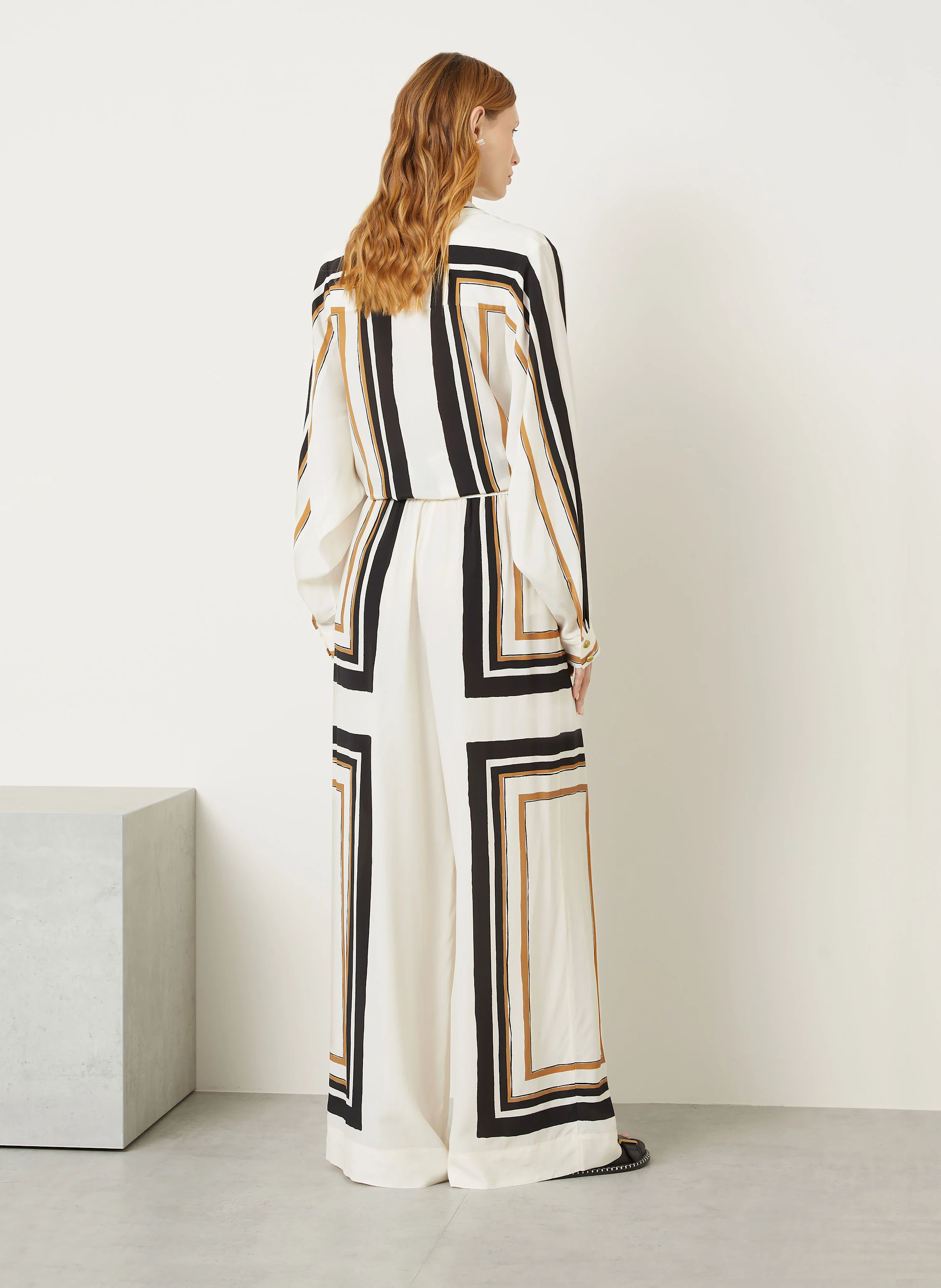 ZIMMERMANN Marlenehose mit Seide