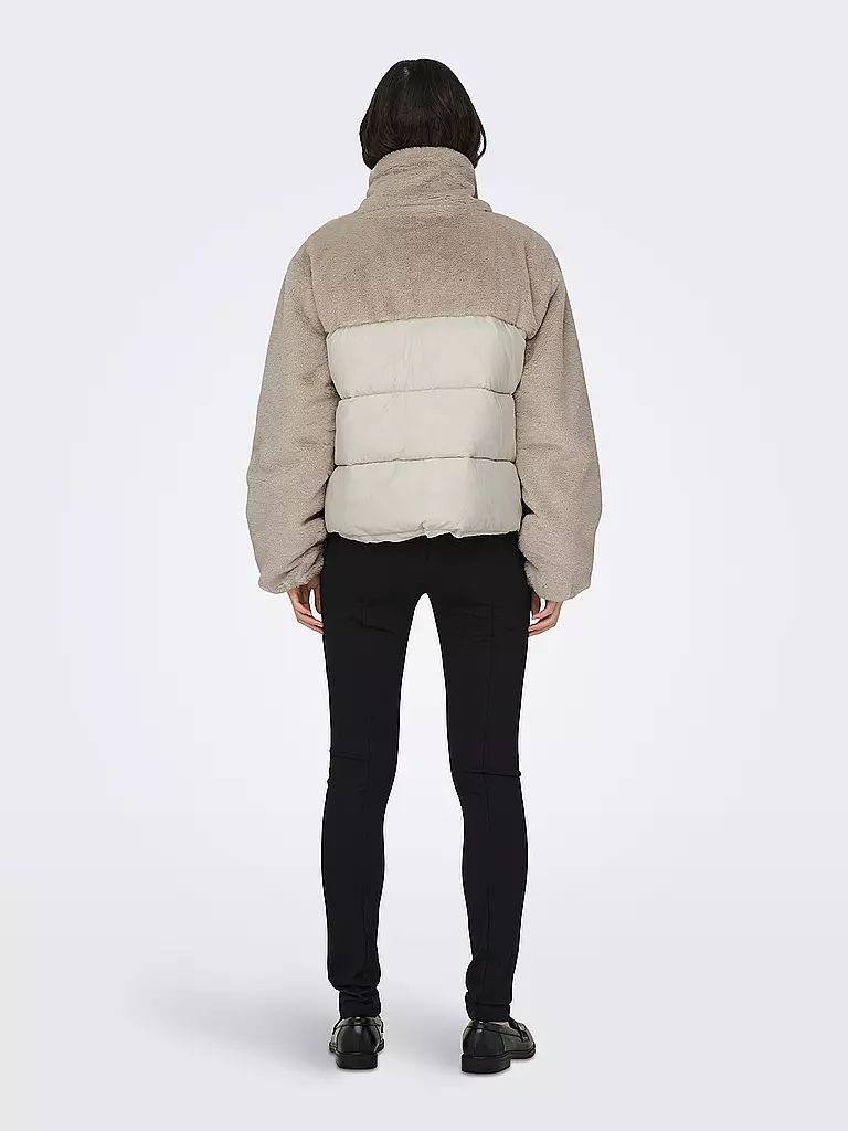ONLY Steppjacke ONLWANJA hellgrau