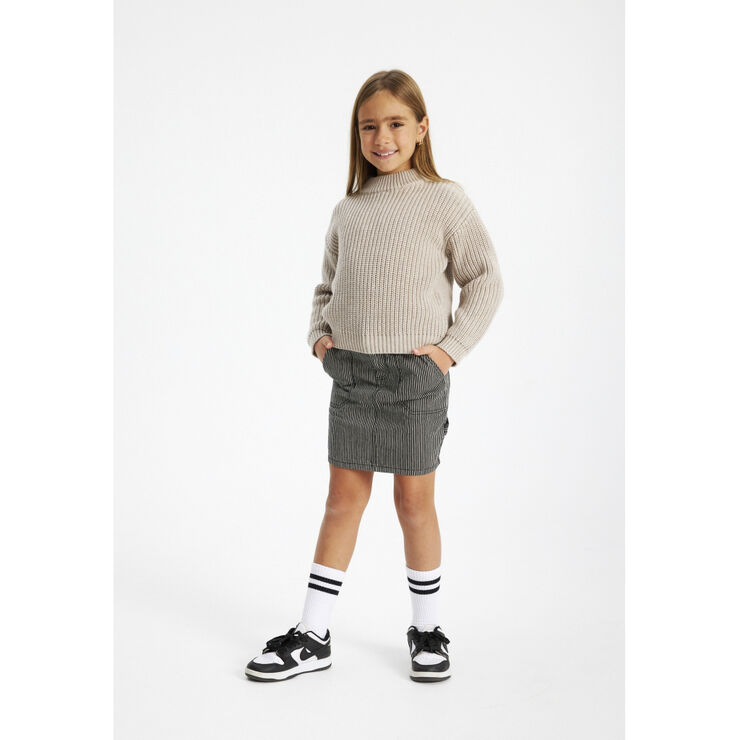The New TNLondon Denim Skirt Blå