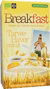 Joannusmolen Breakfast tarwe haver ontbijt 300g