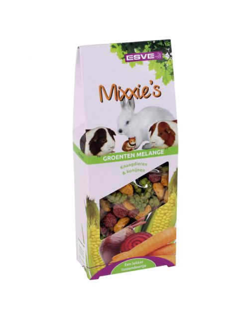 Esve Knaagdier Mixxies Groenten Melange - Knaagdiersnack - 100 g