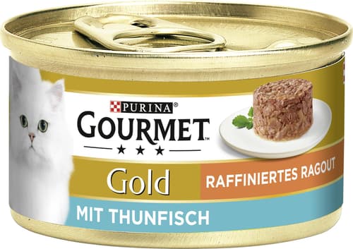 Purina GOURMET Gold raffiniertes Ragout mit Thunfisch