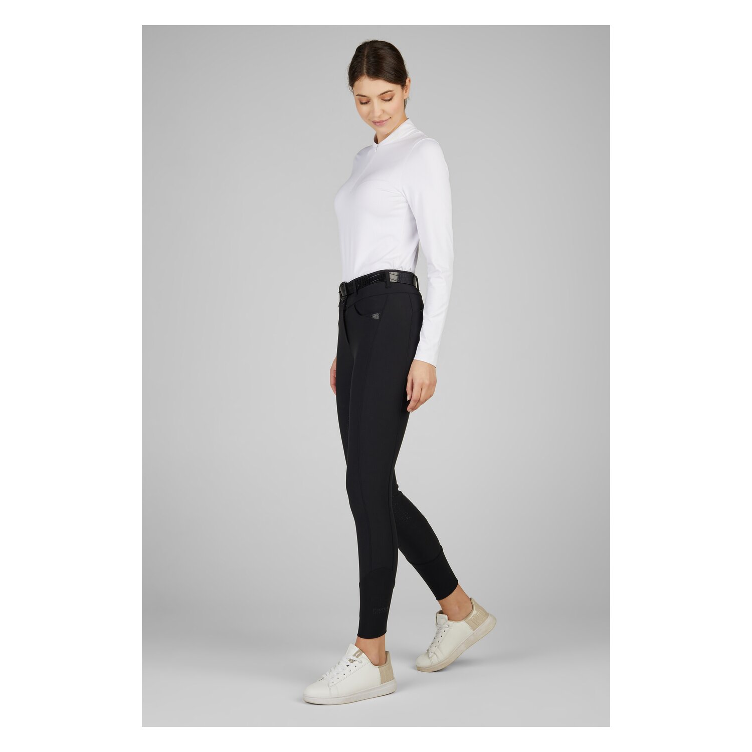PIKEUR Selection Grip-Gesäßeinsatz-Reithose Laure - black