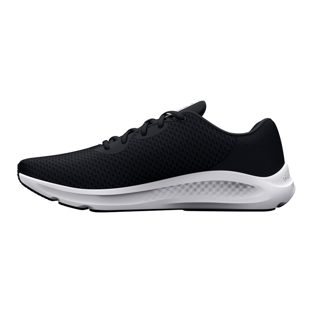 Under Armour UA CHARGED PURSUIT 3 - Chaussures running Homme black/black/metallic gold