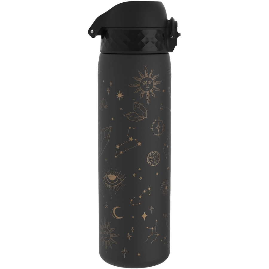 ion8 Trinkflasche auslaufsicher 500 ml Universum  schwarz