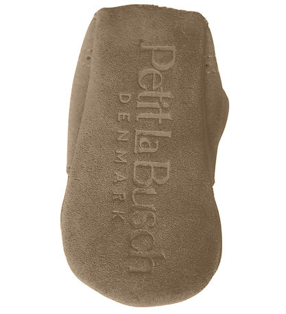 Petit La Busch Leder-Krabbelschuhe - Sand