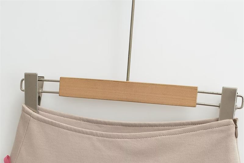 Bazer - Minirok met hoge taille en striksplit