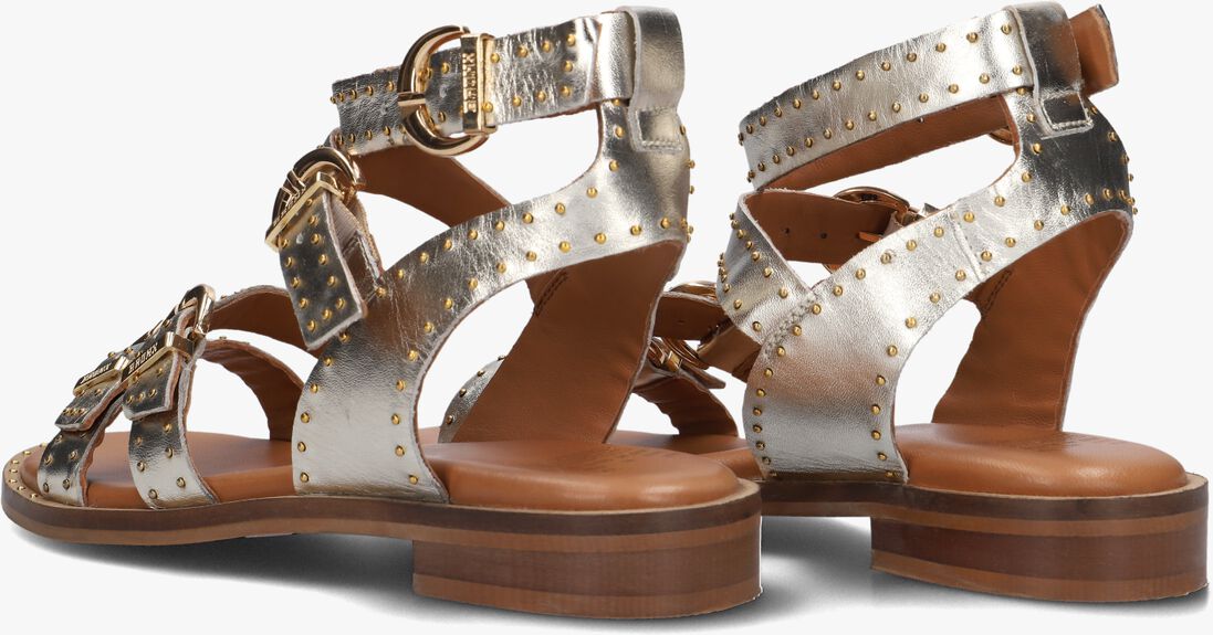 BRONX gouden bronx sandalen thrill 84997-mml