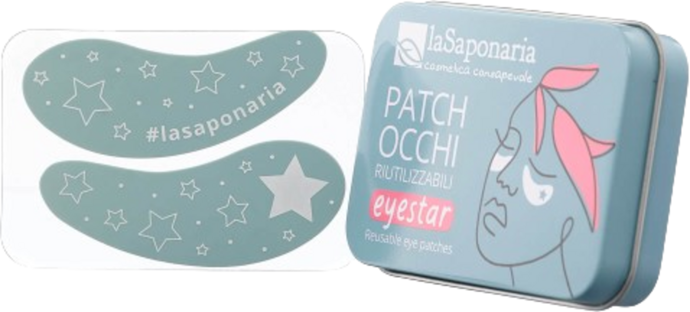 La Saponaria  Silikon Augenpatches Eyestar