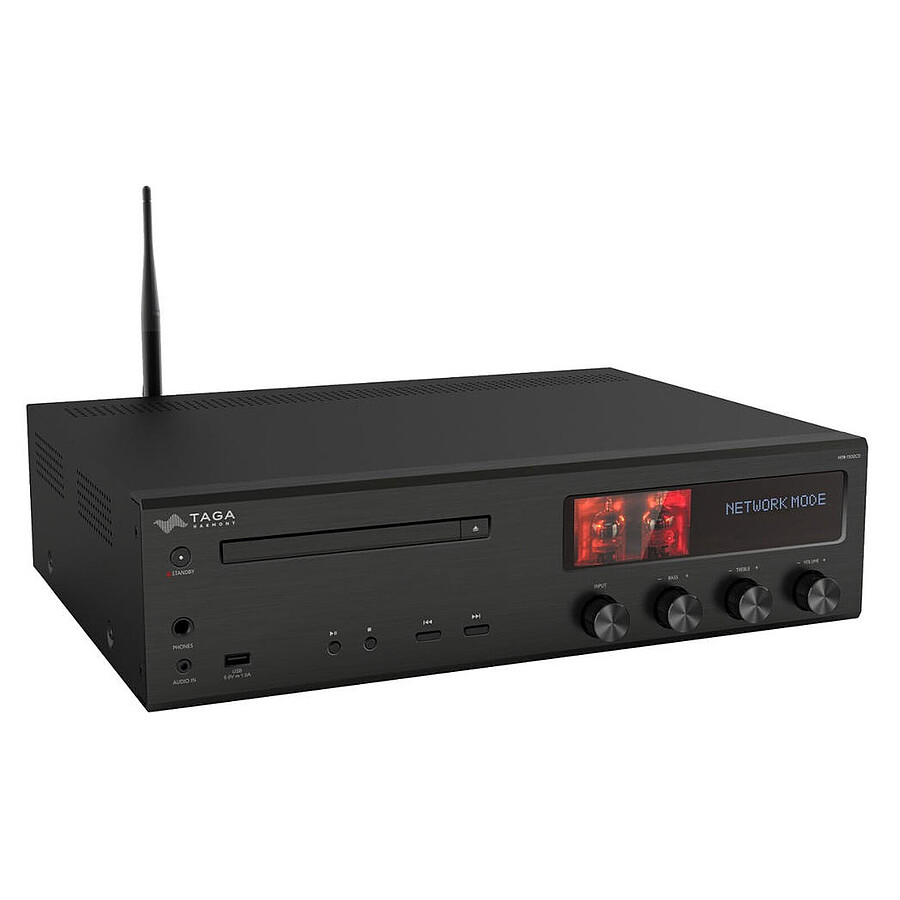 Taga Harmony HTR-1500CD Noir + Cabasse Minorca MC40 Chêne blanchi