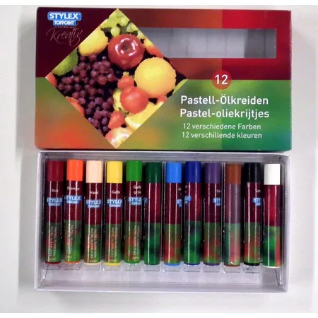 Toppoint 28654 - 12 Pastell-Ölkreiden