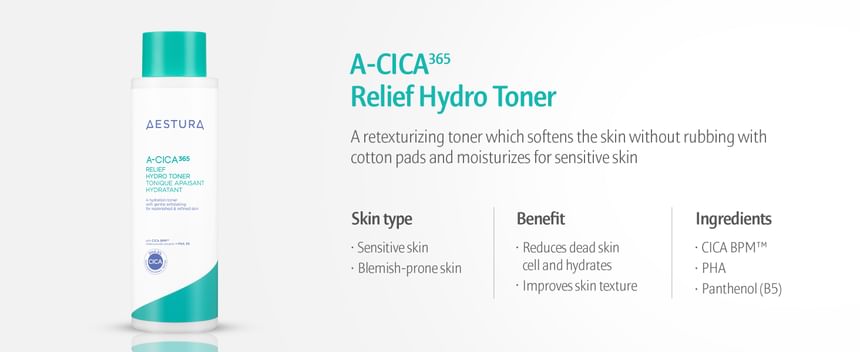 AESTURA - A-Cica 365 Relif Hydro Toner