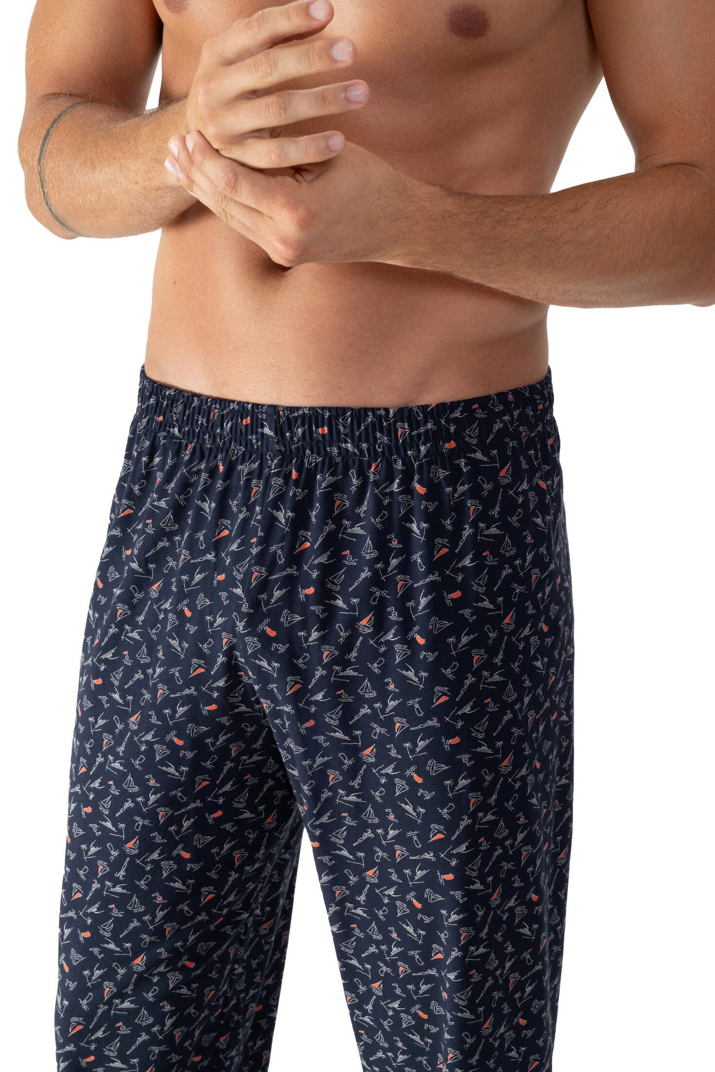 mey| Herren Hose Serie Small Ship