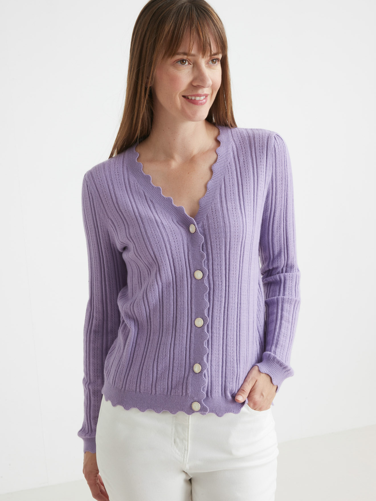 Gilet point fantaisie