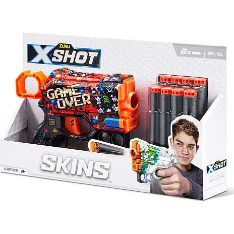 XSHOT Skins blaster - flere varianter - assorteret