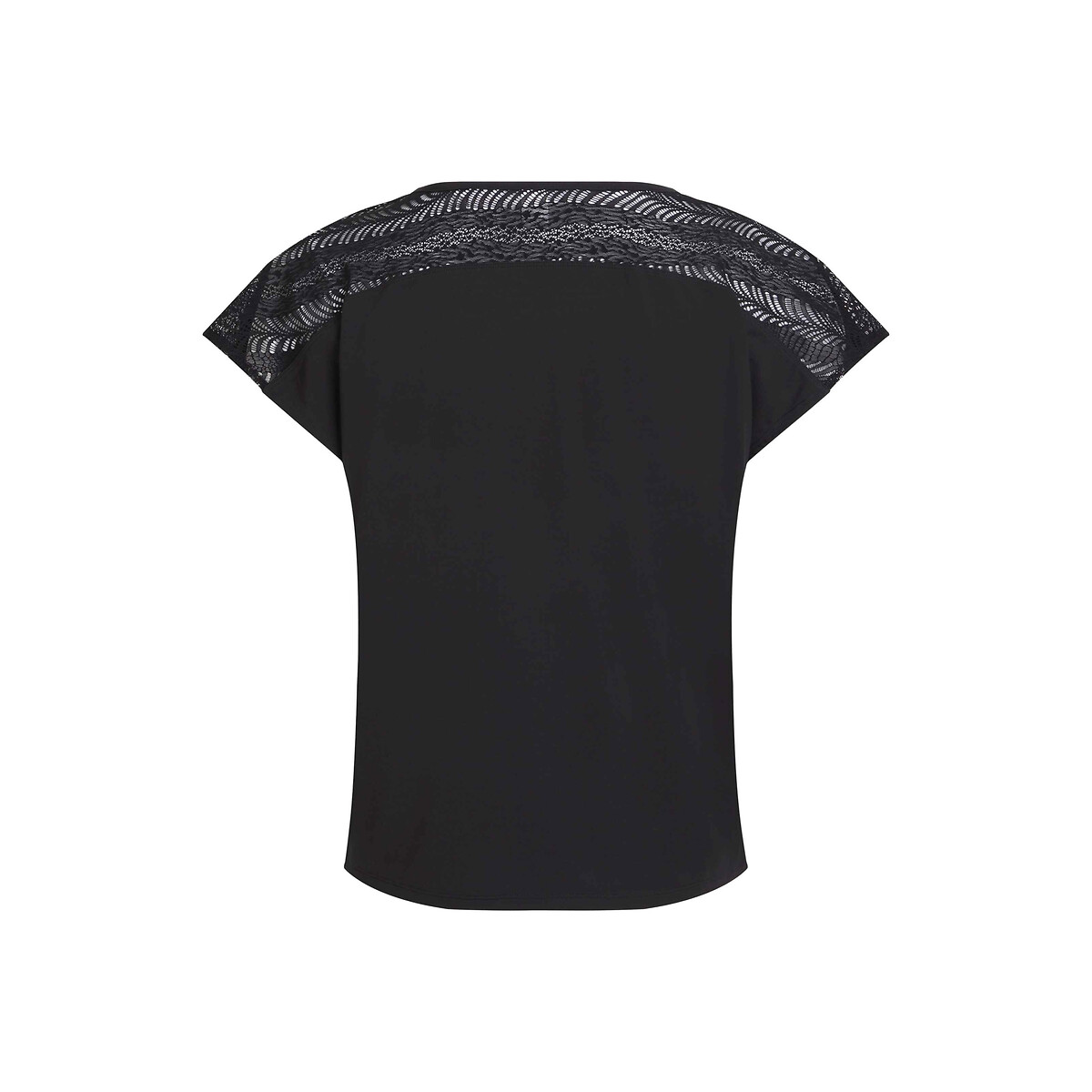 CALVIN KLEIN ROUPAS ÍNTIMAS<br>Camiseta de Pijama com Renda Modeladora