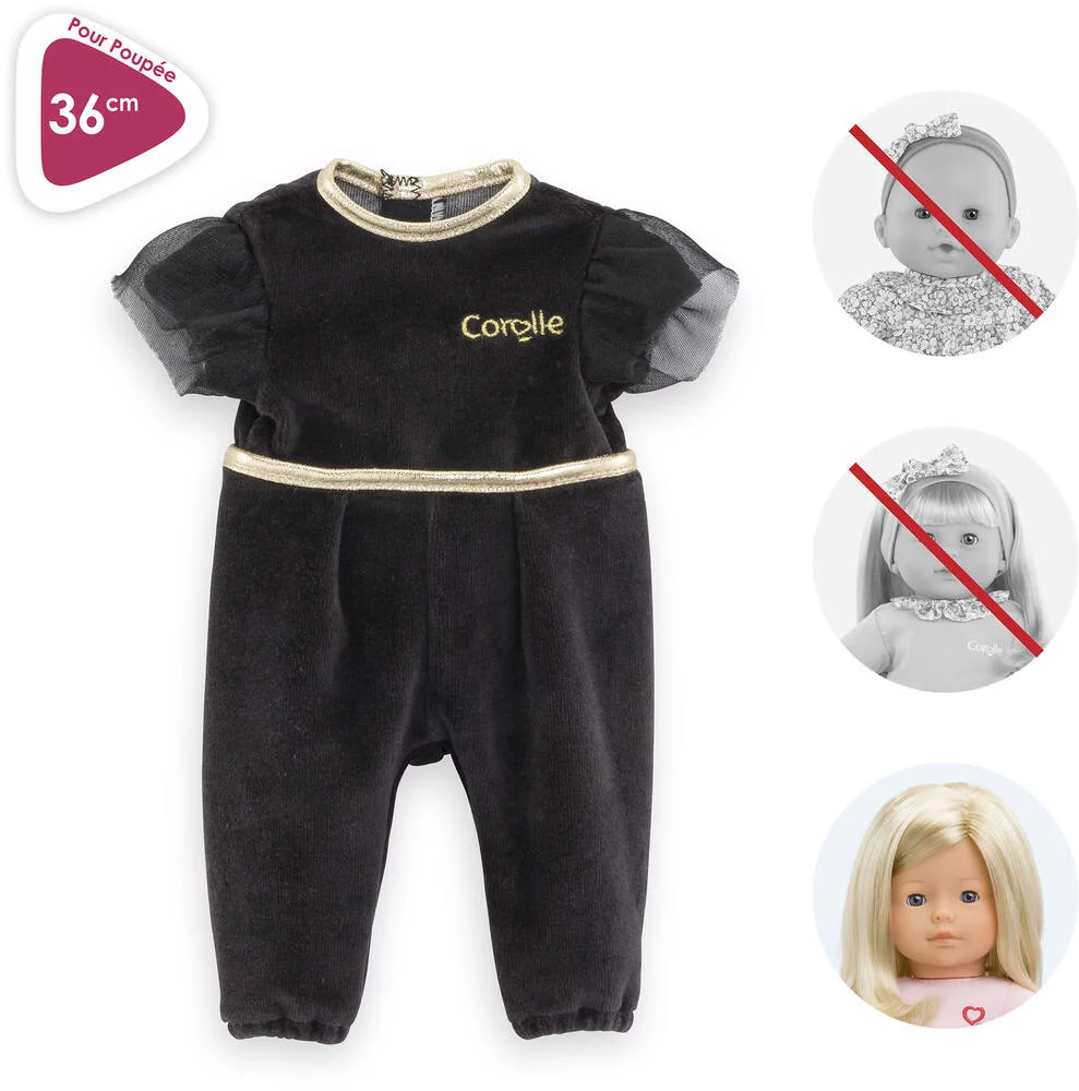 COMBINAISON COUTURE POUR POUPEE 36 CM - COROLLE MA COROLLE