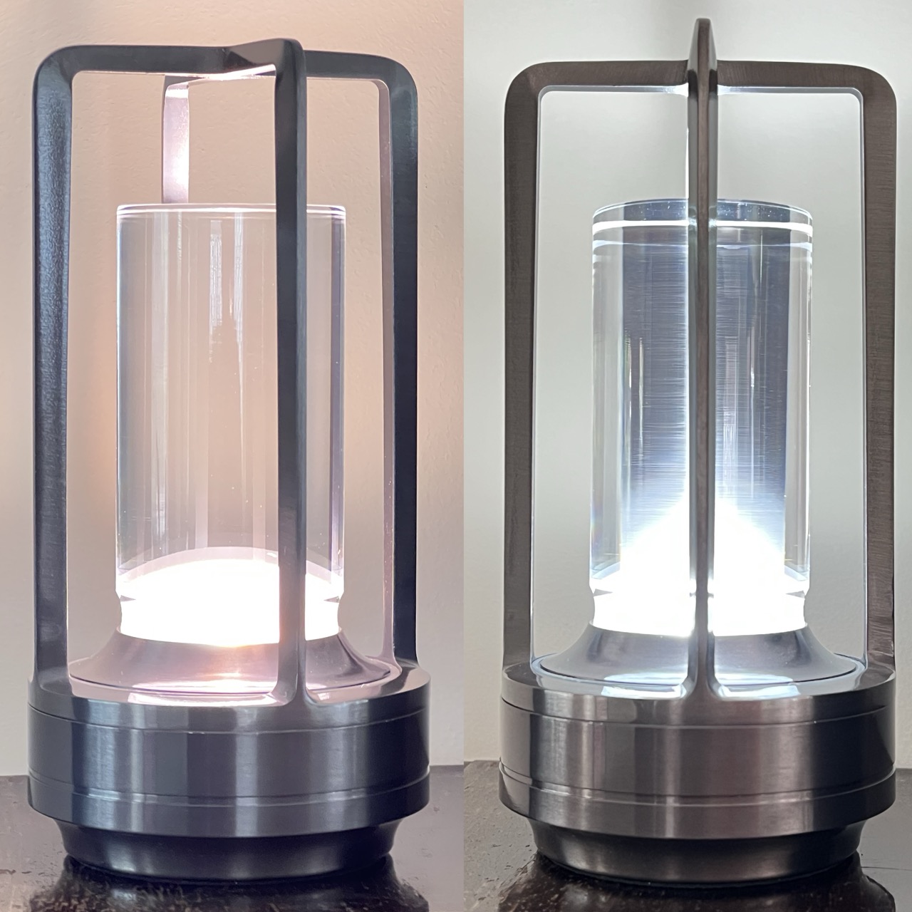 Lanta LED Tafellamp - Grijs