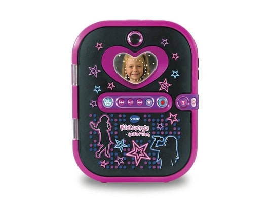 VTECH - Lecteur MP3 Kidisecrets selfie music noir - agenda electronique musica...